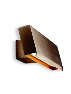 Papilio Single Væglampe, browned brass fra Anour