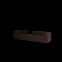 Paradigm 3-personers sofa med pouf venstre fra Montana