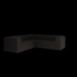 Paradigm 3-personers sofa med pouf venstre fra Montana