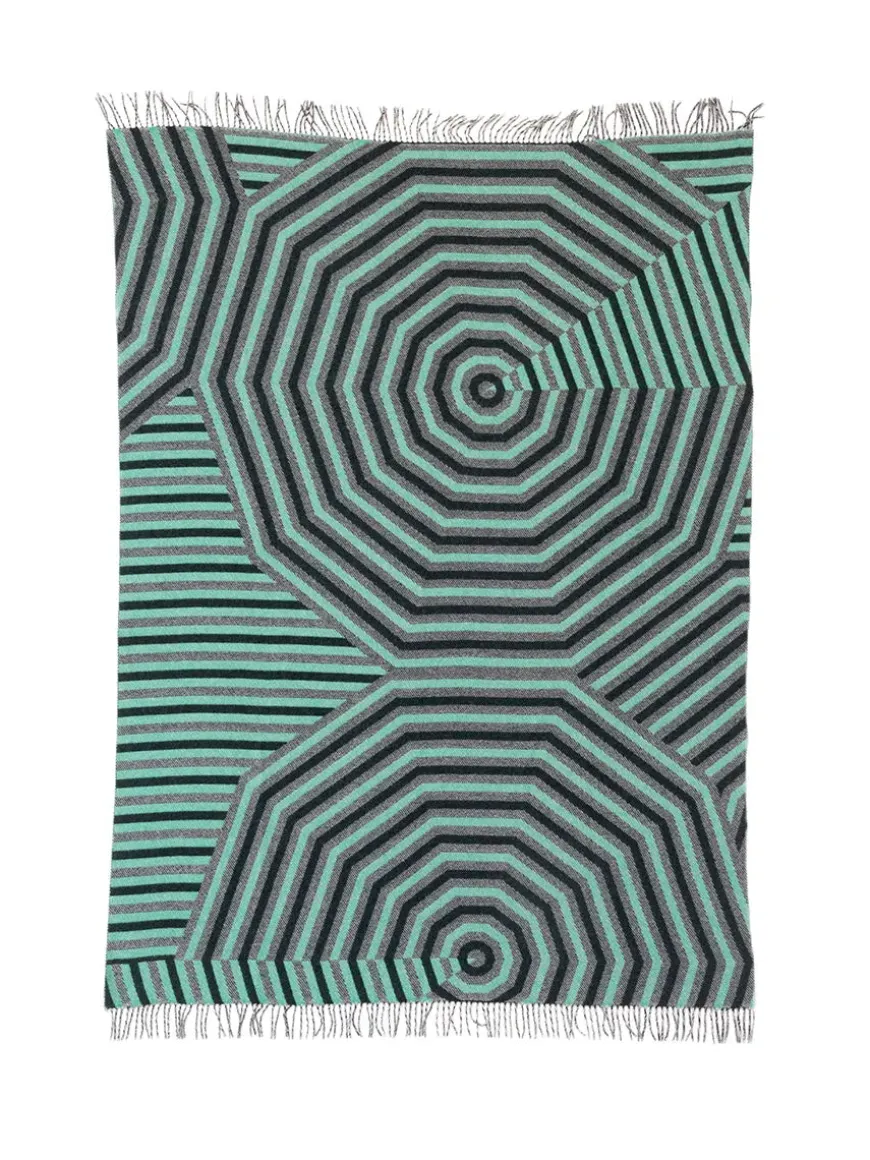 Patch Plaid, blue/green/navy fra raawii