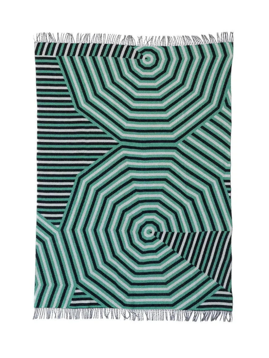 Patch Plaid, blue/green/navy fra raawii