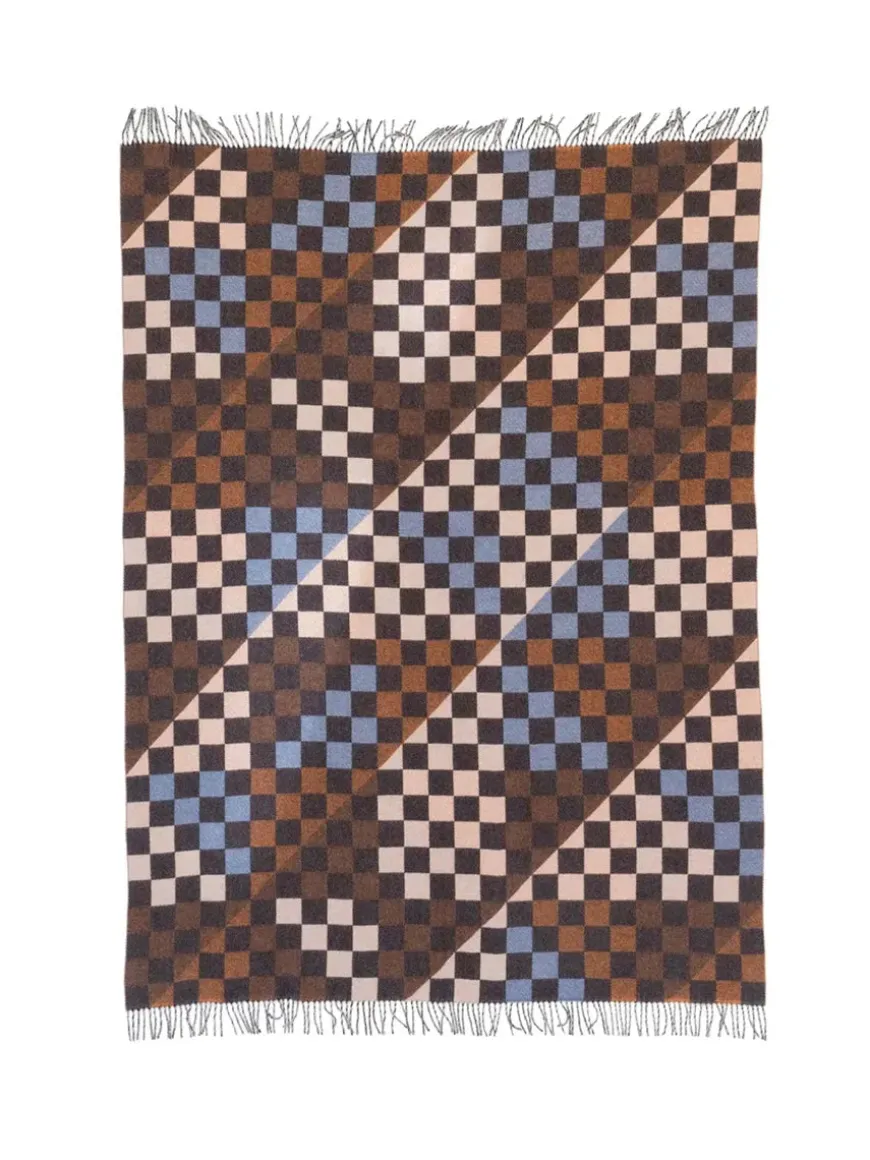 Patch Plaid, blue/green/navy fra raawii