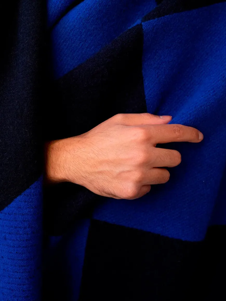 Patch Plaid, blue/green/navy fra raawii