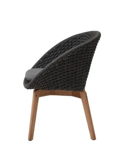 Peacock Stol, Soft Rope m/ben i teak fra Cane-line