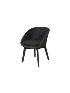 Peacock Stol, Soft Rope m/ben i alu fra Cane-line