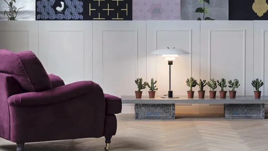 PH 4/3 bordlampe fra Louis Poulsen