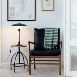 PH 3½-2½ Bordlampe, grøn af Poul Henningsen