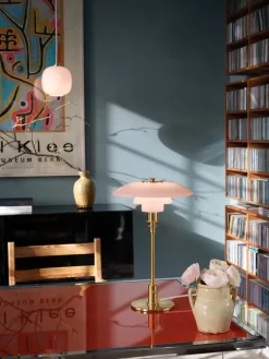 PH 3/2 Bordlampe, messing metalliseret fra Louis Poulsen