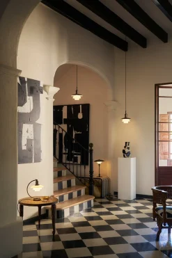 PH 2/2 Luna Bordlampe, Aged Brass fra Louis Poulsen