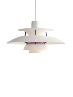 PH 5 Mini Pendant, Monochrome Burgundy af Poul Henningsen