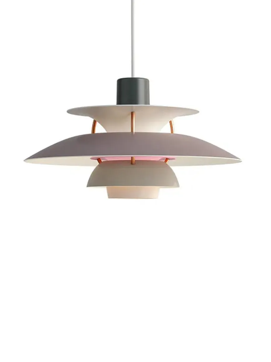 PH 5 Mini Pendant, Monochrome Burgundy af Poul Henningsen