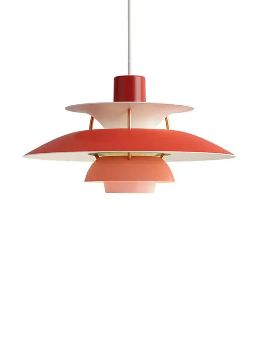 PH 5 Mini Pendant, Monochrome Burgundy af Poul Henningsen