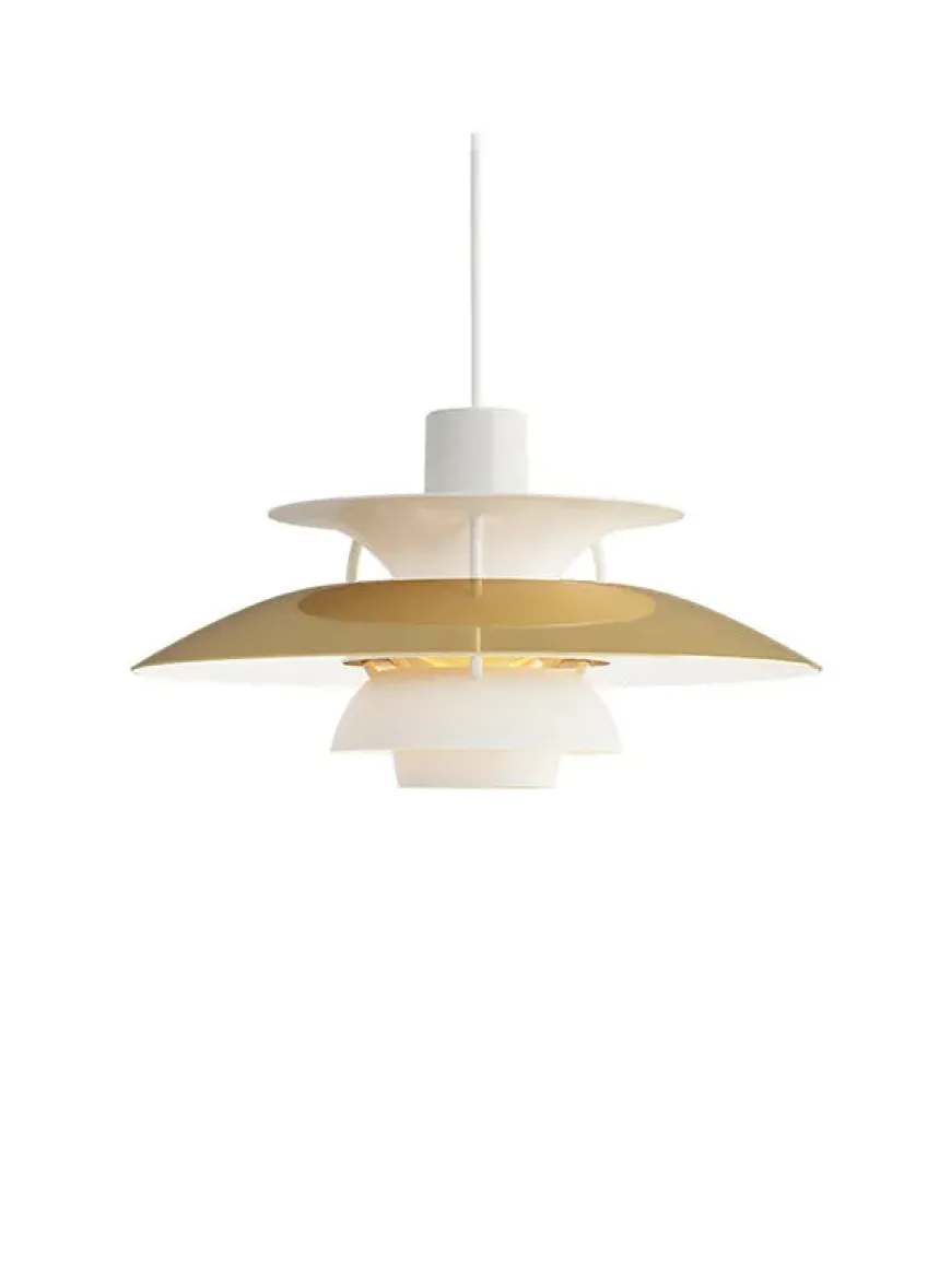 PH 5 Mini Pendant, Monochrome Burgundy af Poul Henningsen