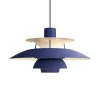 PH 5 Pendant, Monochrome Dusty Indigo af Poul Henningsen