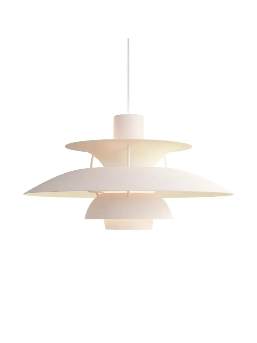 PH 5 Pendant, Monochrome Dusty Indigo af Poul Henningsen