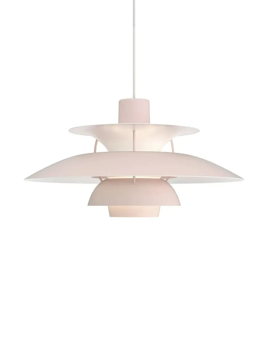 PH 5 Pendant, Monochrome Dusty Indigo af Poul Henningsen