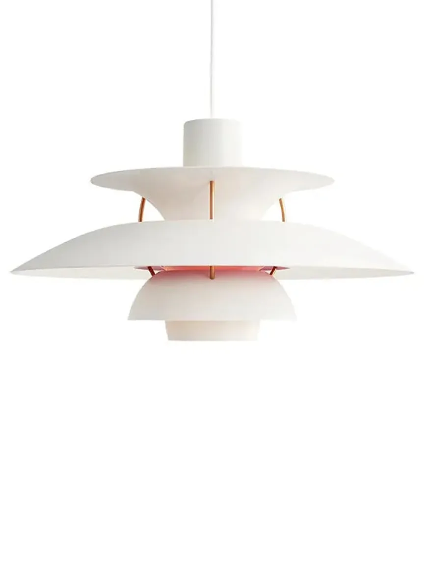 PH 5 Pendant, Monochrome Pale Blush af Poul Henningsen