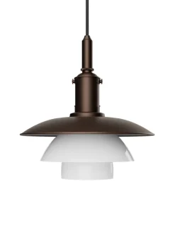 PH 3/3 Pendel, Aged Brass fra Louis Poulsen