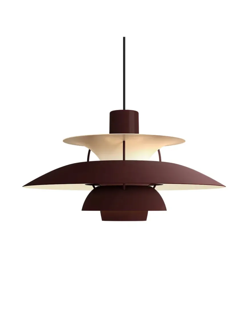 PH 5 pendel, Monokrom Oyster af Poul Henningsen