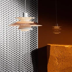 PH 5 pendel, Monokrom Oyster af Poul Henningsen