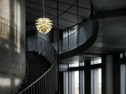 PH Artichoke Dusty Blue/Chrome fra Louis Poulsen