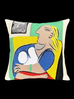 Picasso Femme Dans Un Fauteuil Jaune pude fra Poulin Design