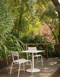 Pico Café table, rund base 70x70 cm fra Houe