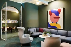 Piet Hein A222 Sofabord, Ø75 cm fra Fritz Hansen