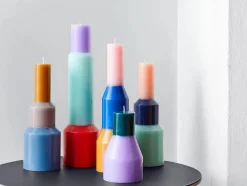 Pillar lys, M blue fra Hay