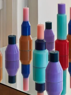 Pillar lys, M blue fra Hay