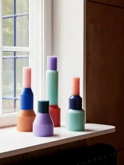 Pillar lys, S lavender fra Hay