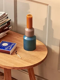 Pillar lys, XL red fra Hay