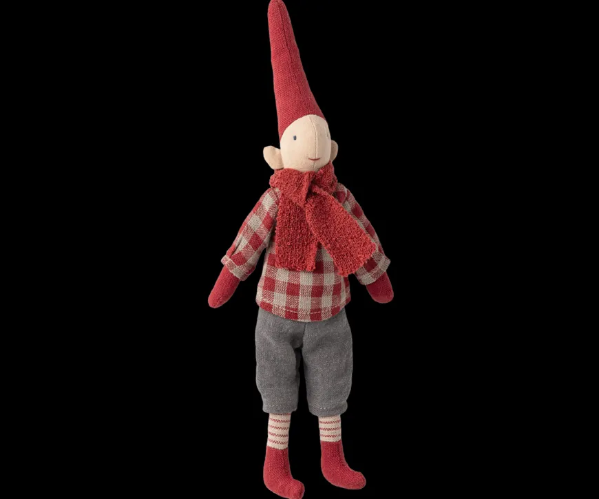 Pixy size 1 nissepige med Winter Mint dress, med magnet hænder og fod fra Maileg 2025