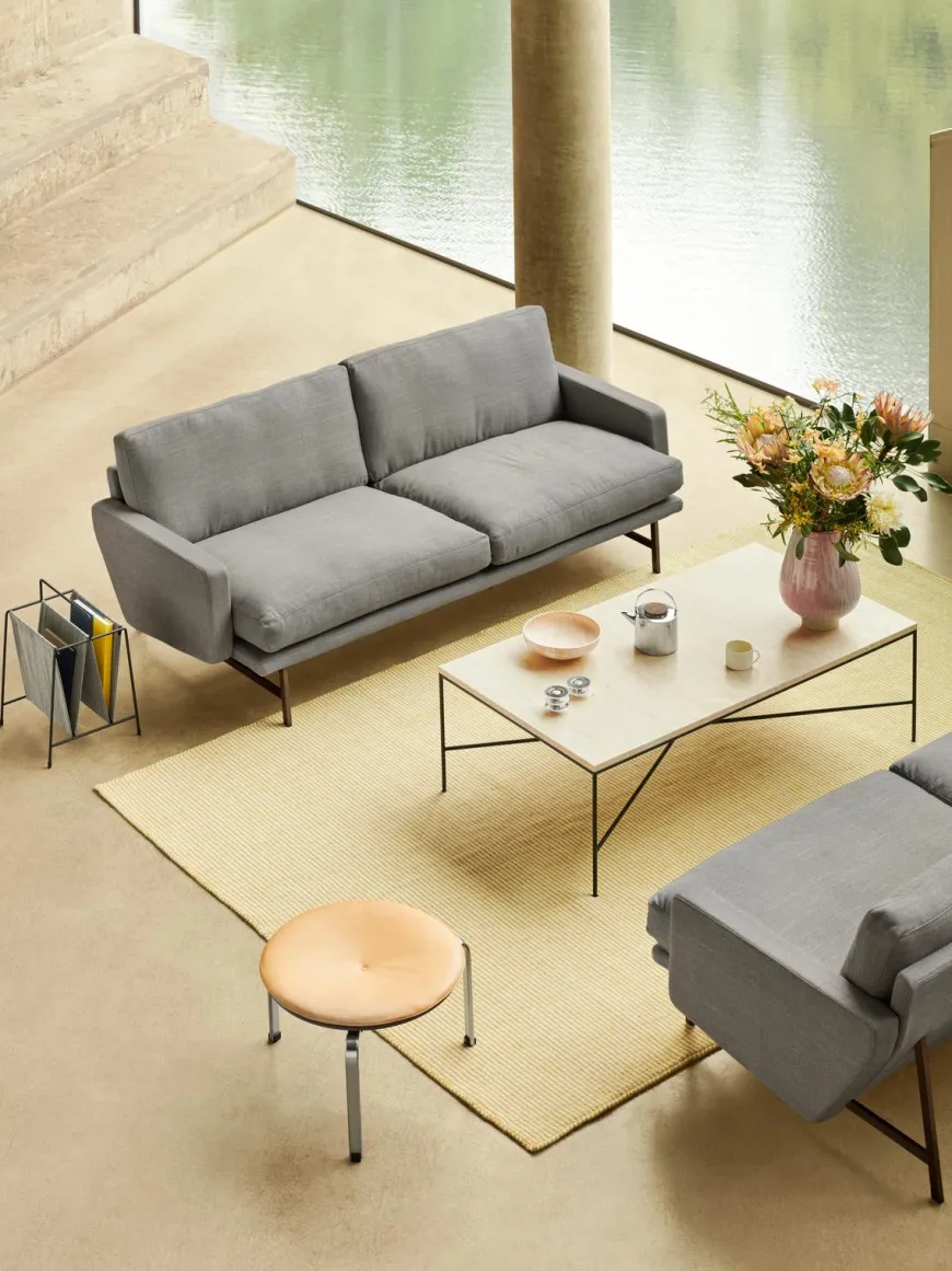 Planner Sofabord 100x100 fra Fritz Hansen