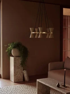 Plinth Bridge, Calacatta Viola marble fra Audo Copenhagen