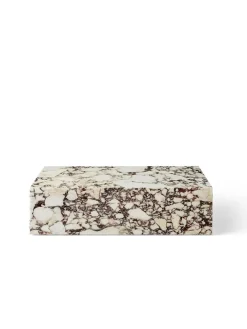 Plinth Low, grey galaxy marble fra Audo Copenhagen