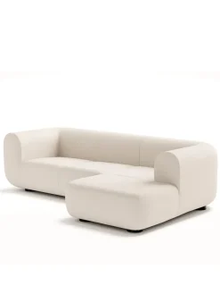 Plump Sofa m. Chaiselong, elle 0200 fra Tom Dixon