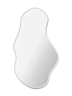 Pond Mirror stor, Dark Chrome fra Ferm Living