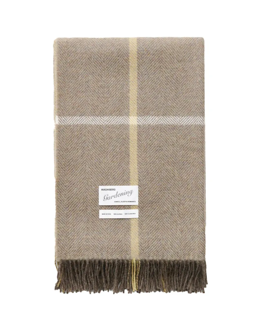 Princess blanket - Sage beige fra Magniberg