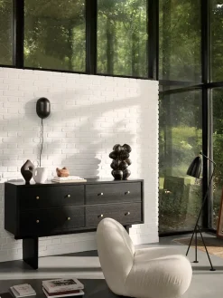 Private Sideboard, brown/black stained fra GUBI