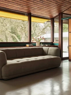 Quilton 3 pers. Sofa, kombination 21, højre fra Hay