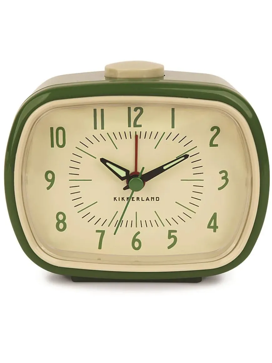 Retro Alarm Clock, green fra Kikkerland