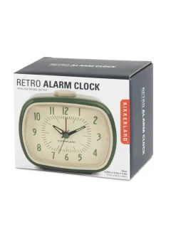 Retro Alarm Clock, green fra Kikkerland