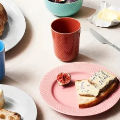 Rhombe skål, blå Ø17,5 fra Lyngby Porcelæn