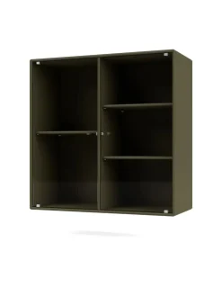 Ripple II Vitrineskab, inkl. sokkel fra Montana