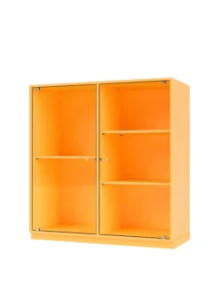 Ripple II Vitrineskab, inkl. sokkel fra Montana