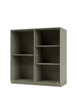 Ripple II Vitrineskab, inkl. sokkel fra Montana