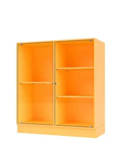 Ripple II Vitrineskab, inkl. sokkel fra Montana