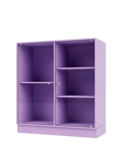 Ripple II Vitrineskab, inkl. sokkel fra Montana