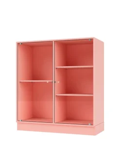 Ripple II Vitrineskab, inkl. sokkel fra Montana